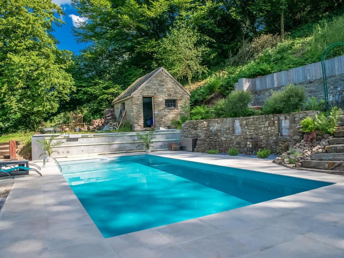 Nice Holiday Home In Nature With Sauna, Hot Tub En Swimming Pool Verviers Exterior photo